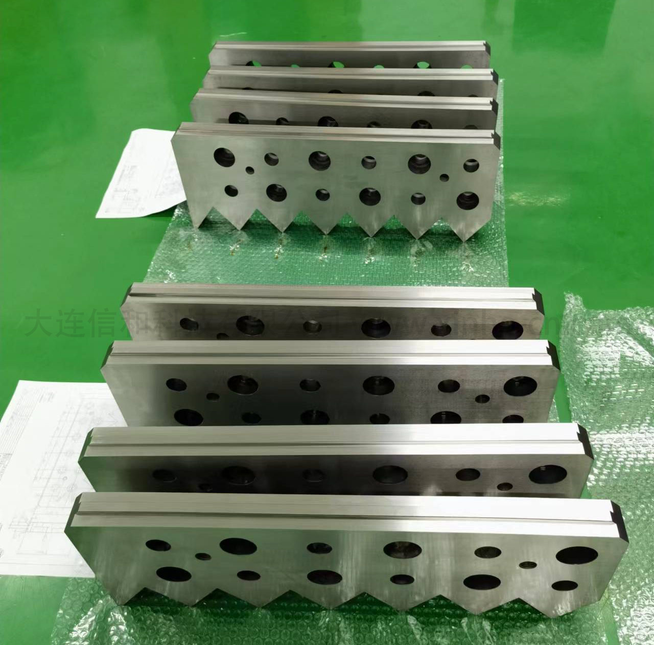 SKD11 熱處理 固定刃 40*128*420